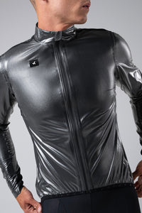 LIGHTWEIGHT WATERPROOF JACKET PLUVIA 2.0 UNISEX TRUE BLACK 