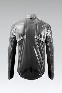 LIGHTWEIGHT WATERPROOF JACKET PLUVIA 2.0 UNISEX TRUE BLACK 