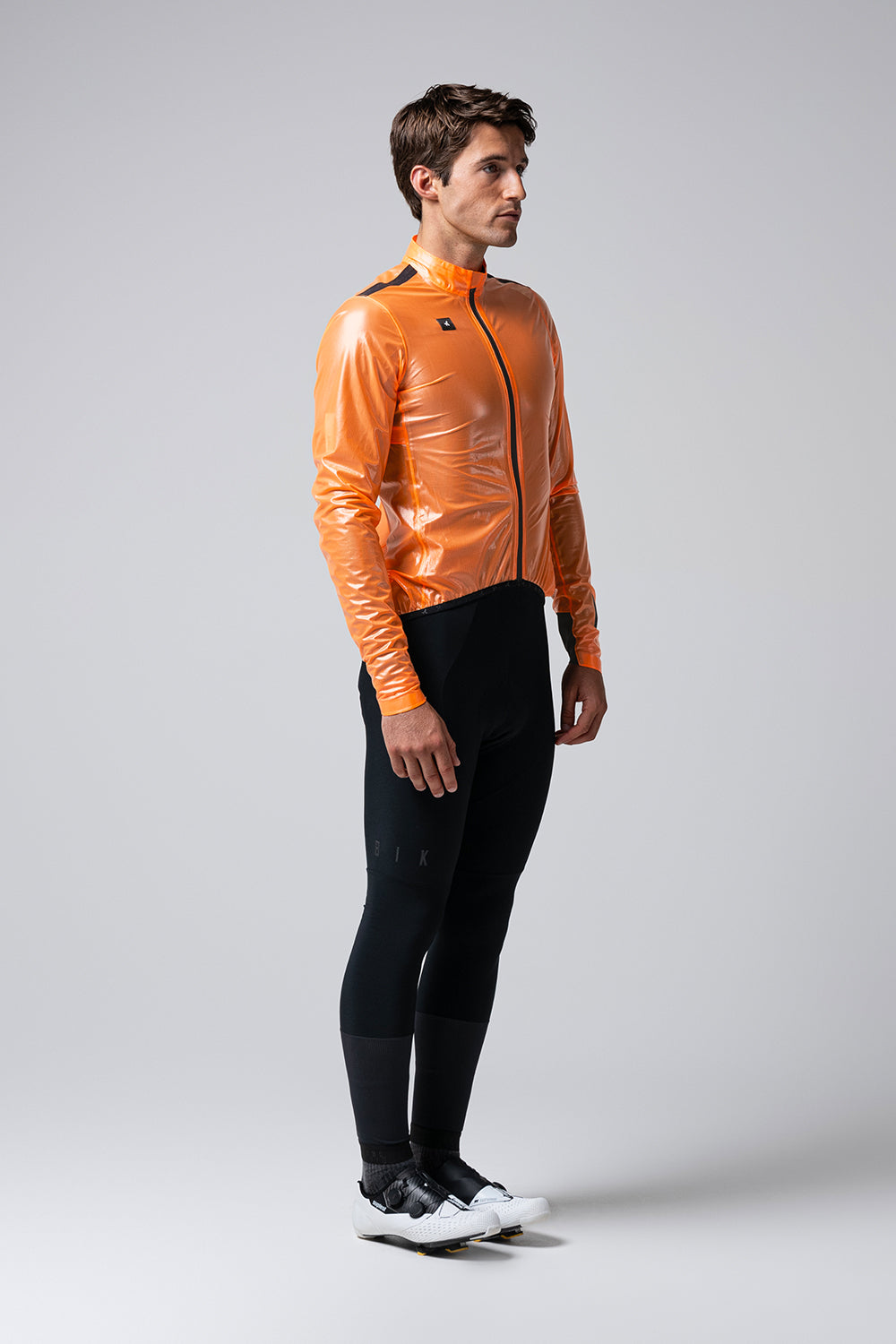 VESTE IMPERMÉABLE LÉGÈRE PLUVIA 2.0 UNISEX BLAZING ORANGE