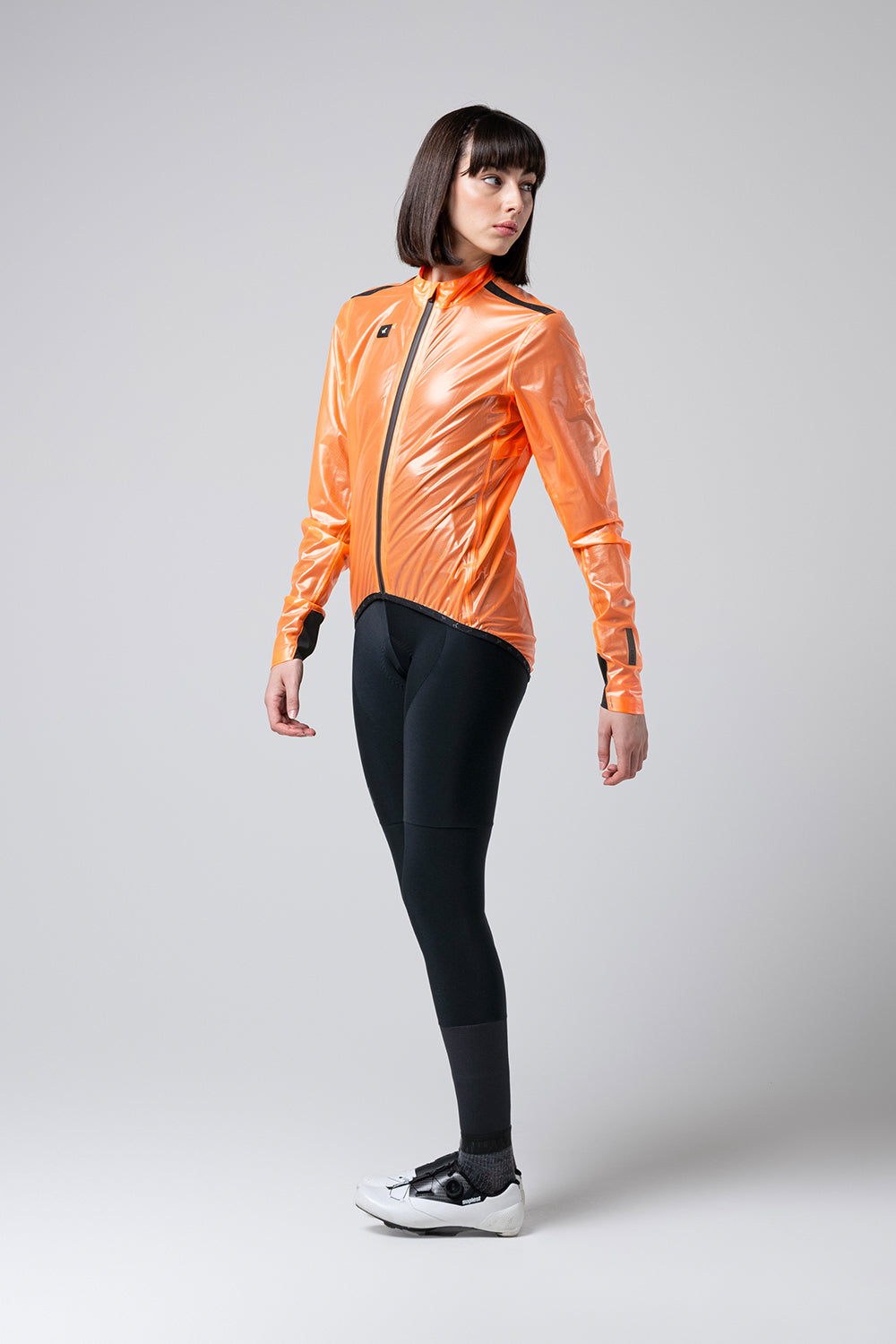 Cycling jacket orange hotsell