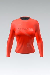 LONG SLEEVE TECHNICAL TEE FLASH WOMEN CUSTOM 