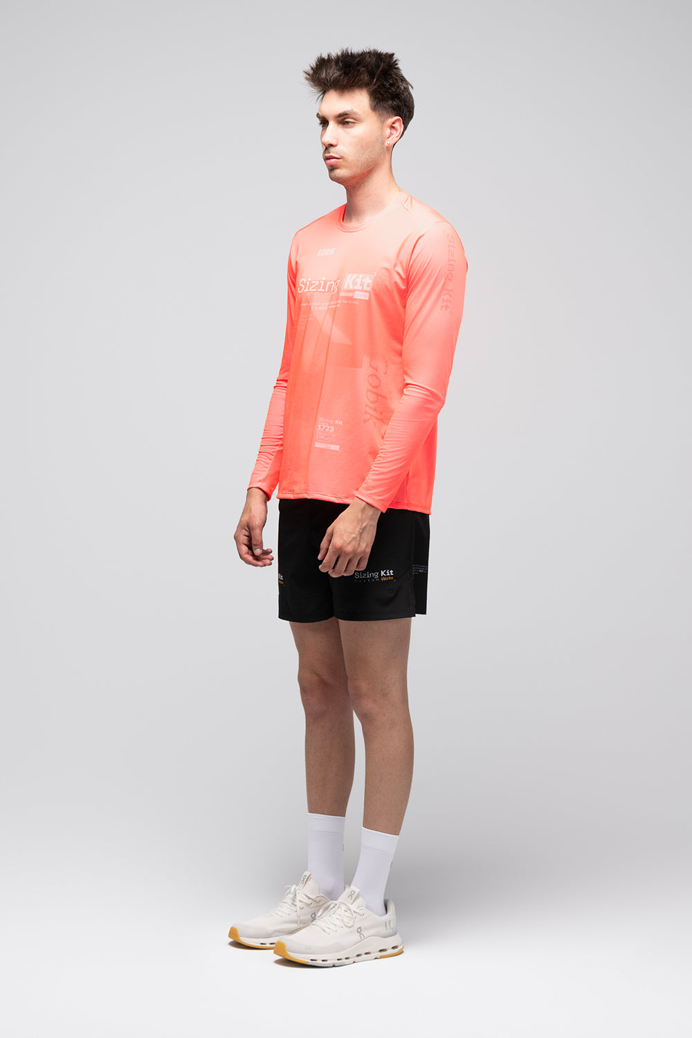 T-SHIRT TECHNIQUE MANCHES LONGUES FLASH HOMME CUSTOM 