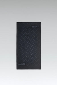 NECK WARMER TUBULAR UNISEX BLACK LEAD 