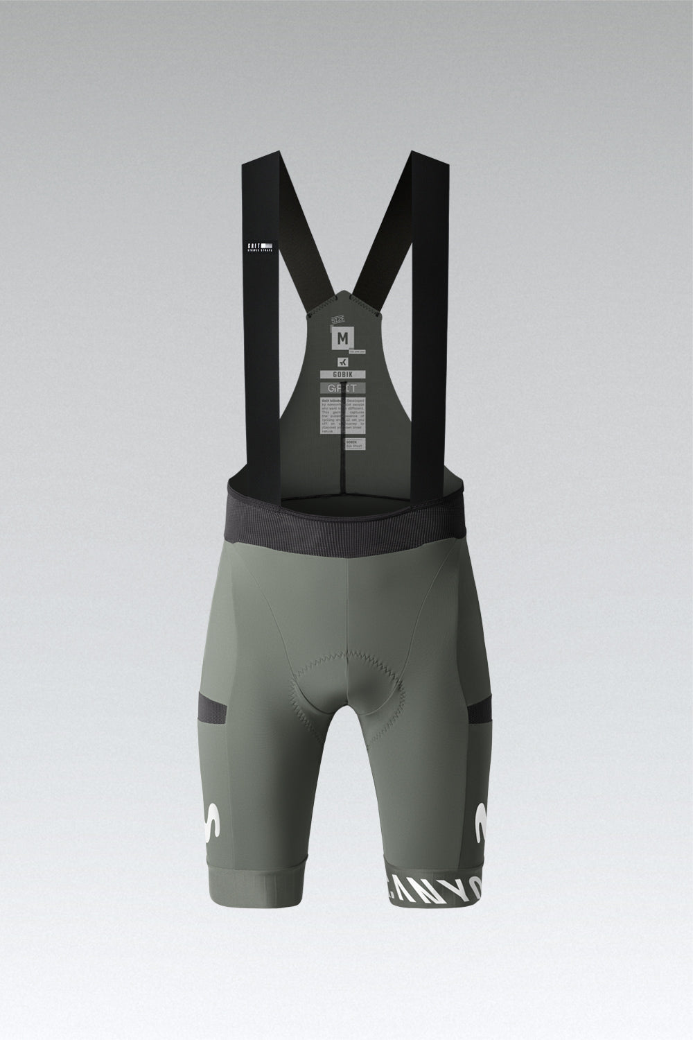 BIB SHORTS GRIT 2.0 MEN MOVISTAR TEAM GRAVEL SQUAD 24 - K10