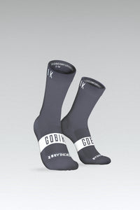 SOCKEN PURE UNISEX SLATE GRAY 