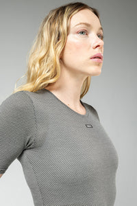 FUNKTIONSUNTERHEMDEN KURZARM CELL SKIN DAMEN GREYBLACK 