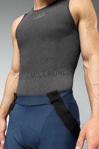 FUNKTIONSUNTERHEMDEN ÄRMELLOS LIMBER SKIN HERREN BASALT 