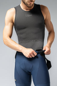 FUNKTIONSUNTERHEMDEN ÄRMELLOS LIMBER SKIN HERREN BASALT 