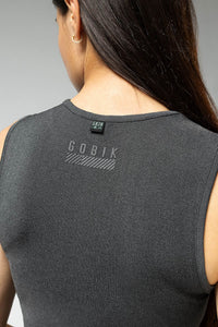 CAMISETA INTERIOR SIN MANGAS LIMBER SKIN MUJER BASALT