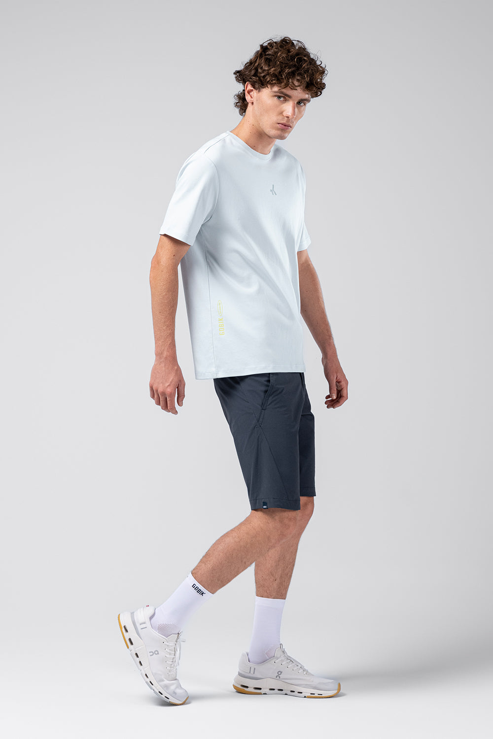 T-SHIRT OVER RIDE UNISEX PEARL BLUE 