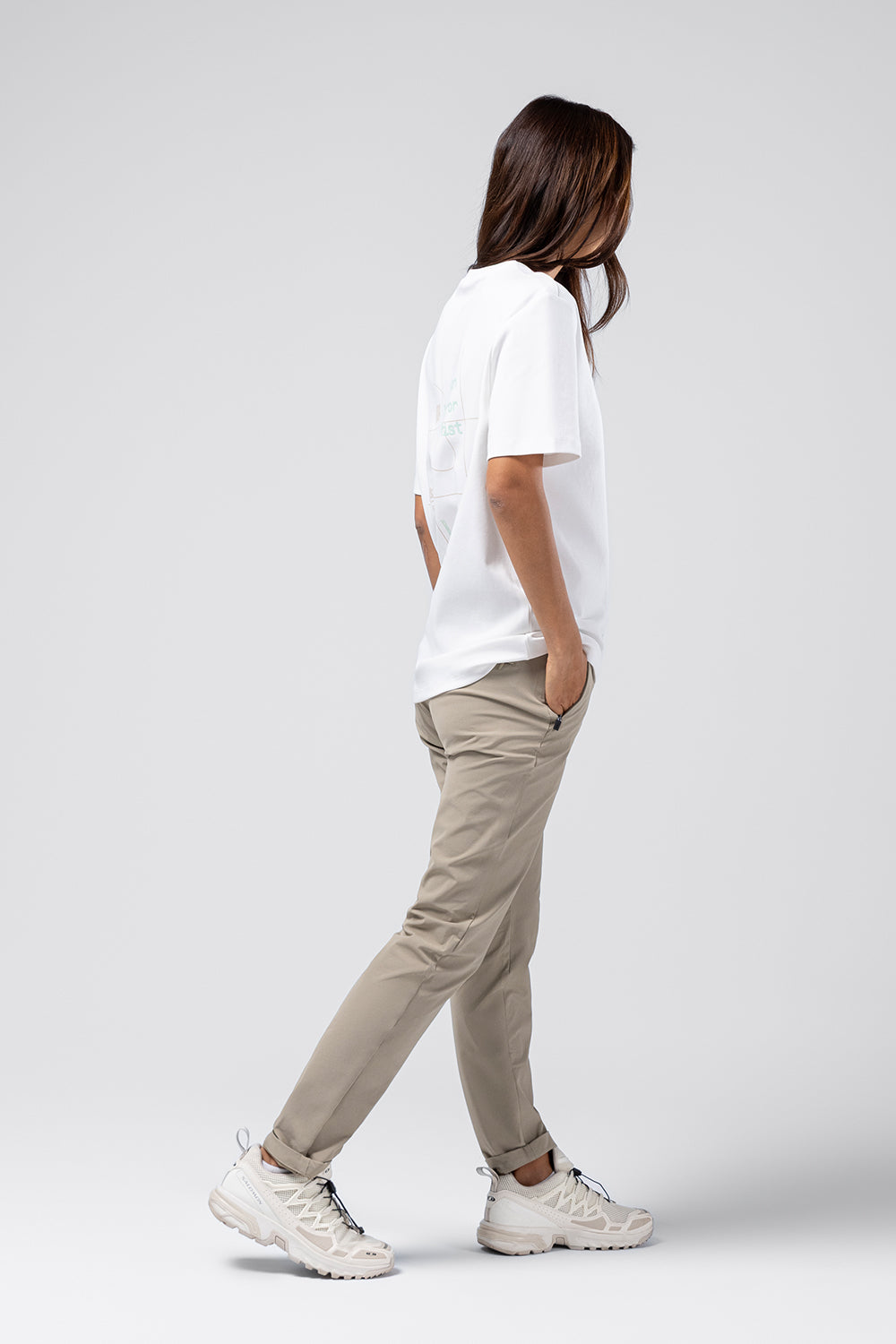 T-SHIRT OVER RIDE UNISEX WHITE 