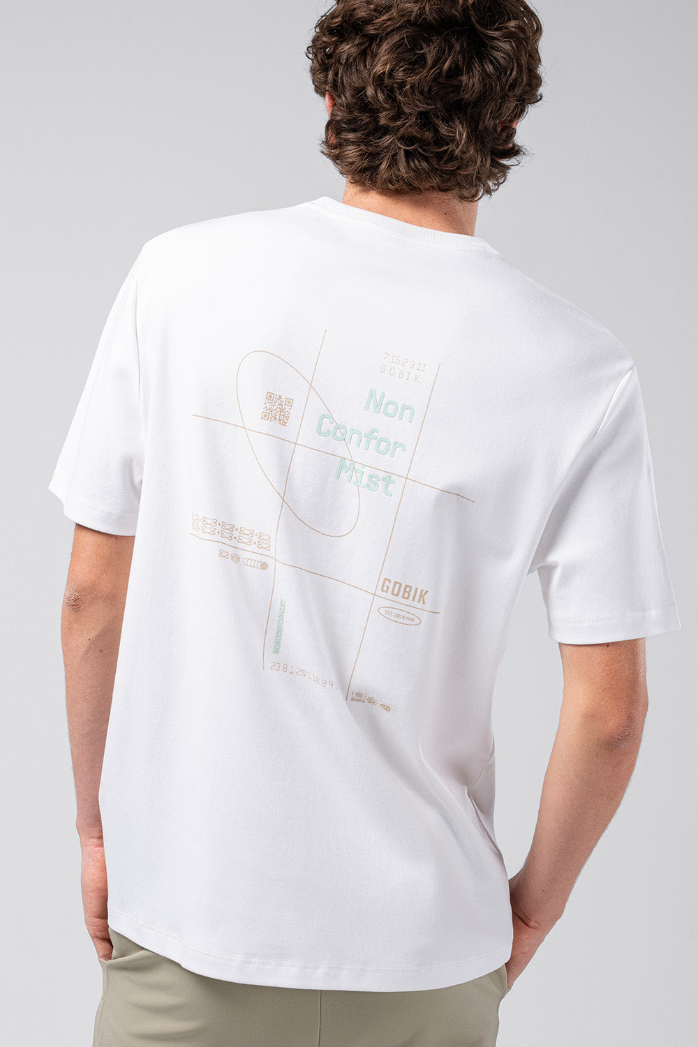 T-SHIRT OVER RIDE UNISEX WHITE 
