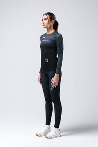 T-SHIRT TECNICA MANICHE LUNGHE FLASH DONNA CUSTOM 