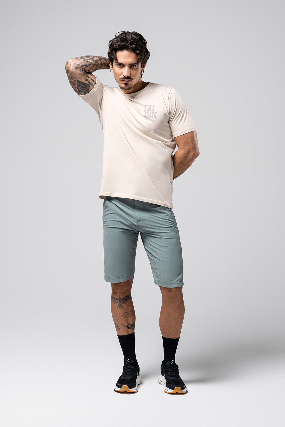 T-SHIRT SHORT SLEEVE COTTON REST MEN ANGORA