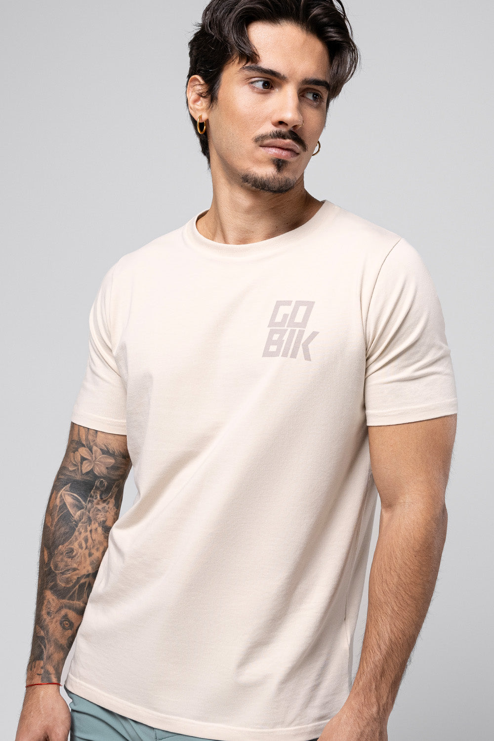 T-SHIRT SHORT SLEEVE COTTON REST MEN ANGORA