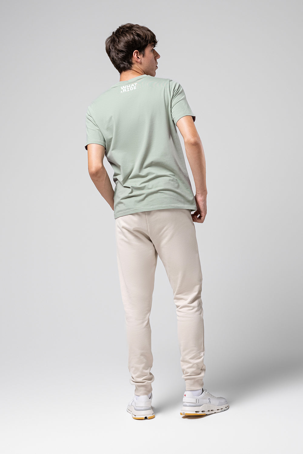 T-SHIRT SHORT SLEEVE COTTON REST MEN ICEBERG GREEN