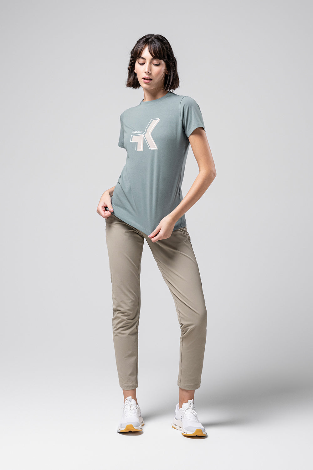 T-SHIRT KURZARM COTTON REST DAMEN TROOPER