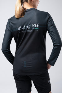 T-SHIRT TECNICA MANICHE LUNGHE TERRAIN DONNA CUSTOM 