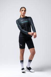 T-SHIRT TECNICA MANICHE LUNGHE TERRAIN DONNA CUSTOM 