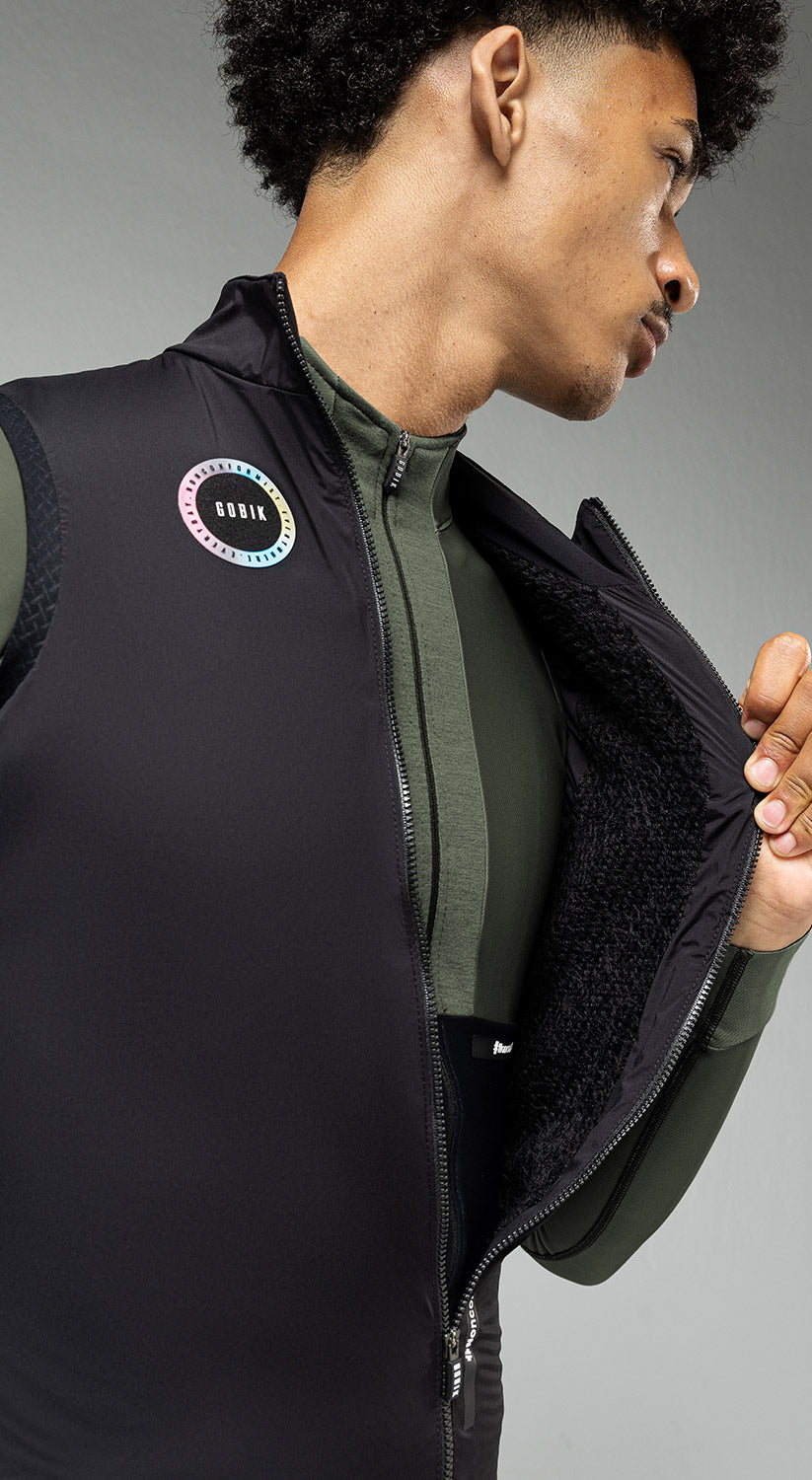 EMINENT Royal Black · Thermal Vest · Men Gobik