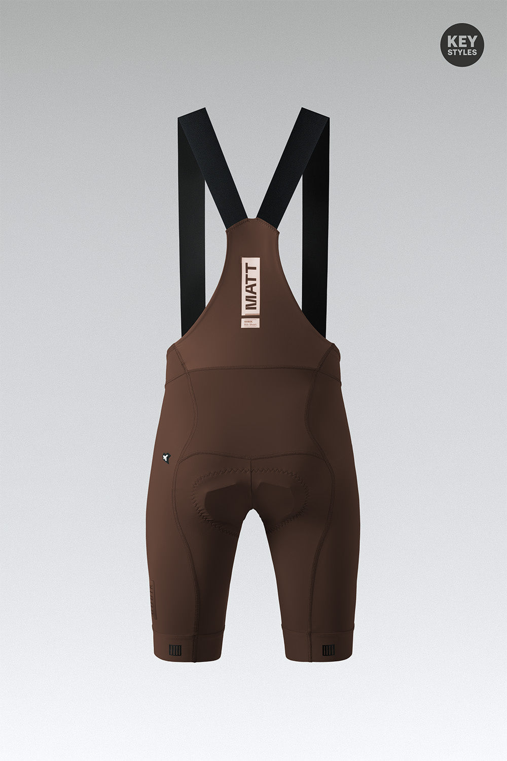 BIB SHORTS MATT 2.0 MEN COCOA - K10