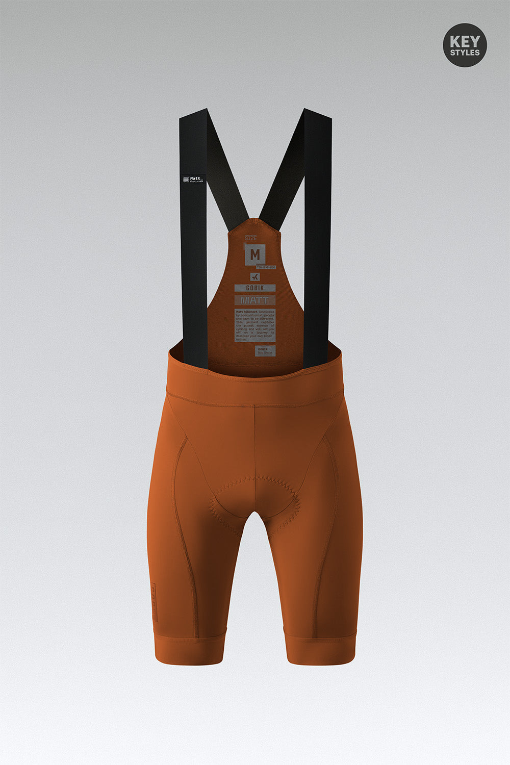 BIB SHORTS MATT 2.0 MEN MAPLE - K10