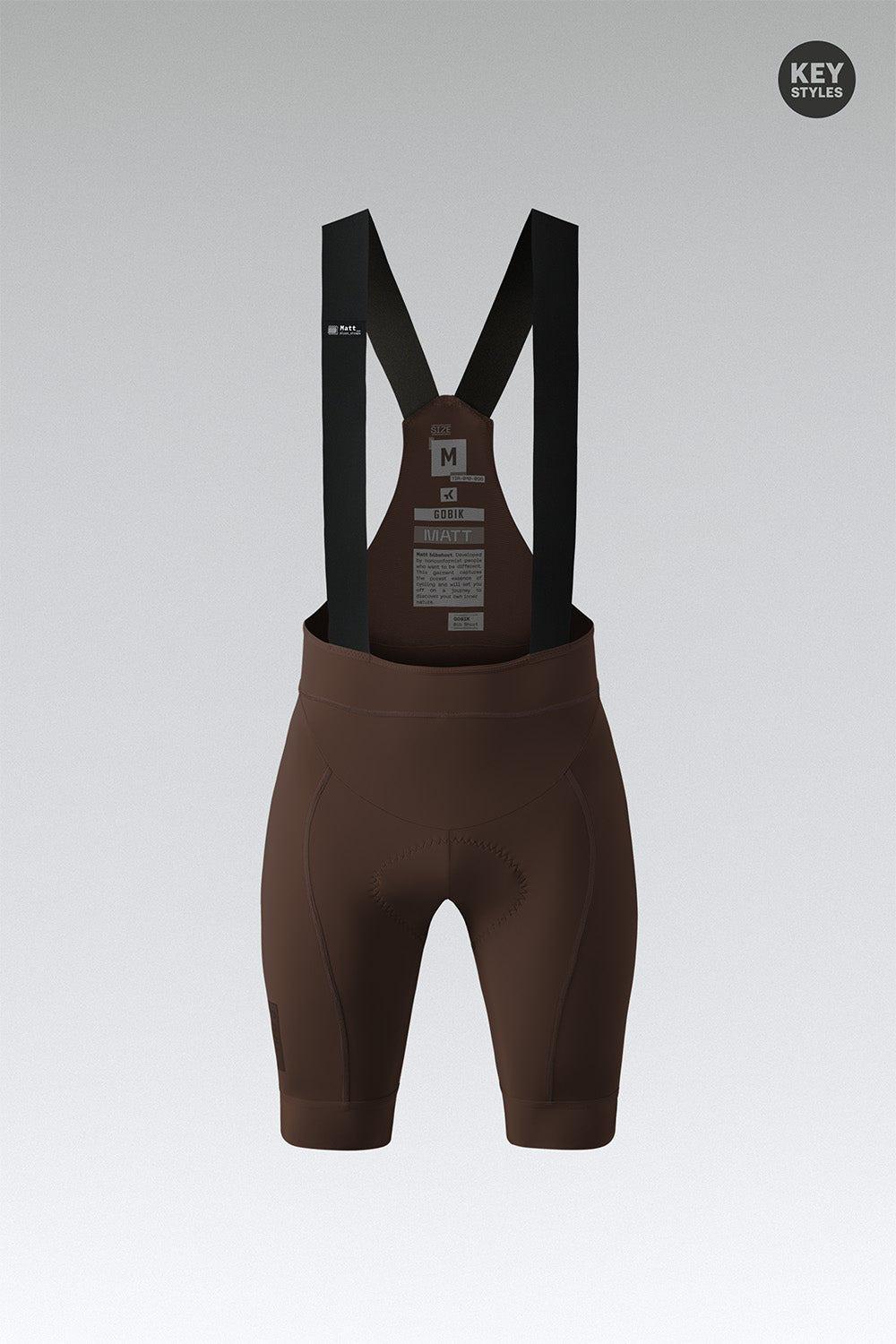 BIB SHORTS MATT 2.0 WOMEN COCOA - K9