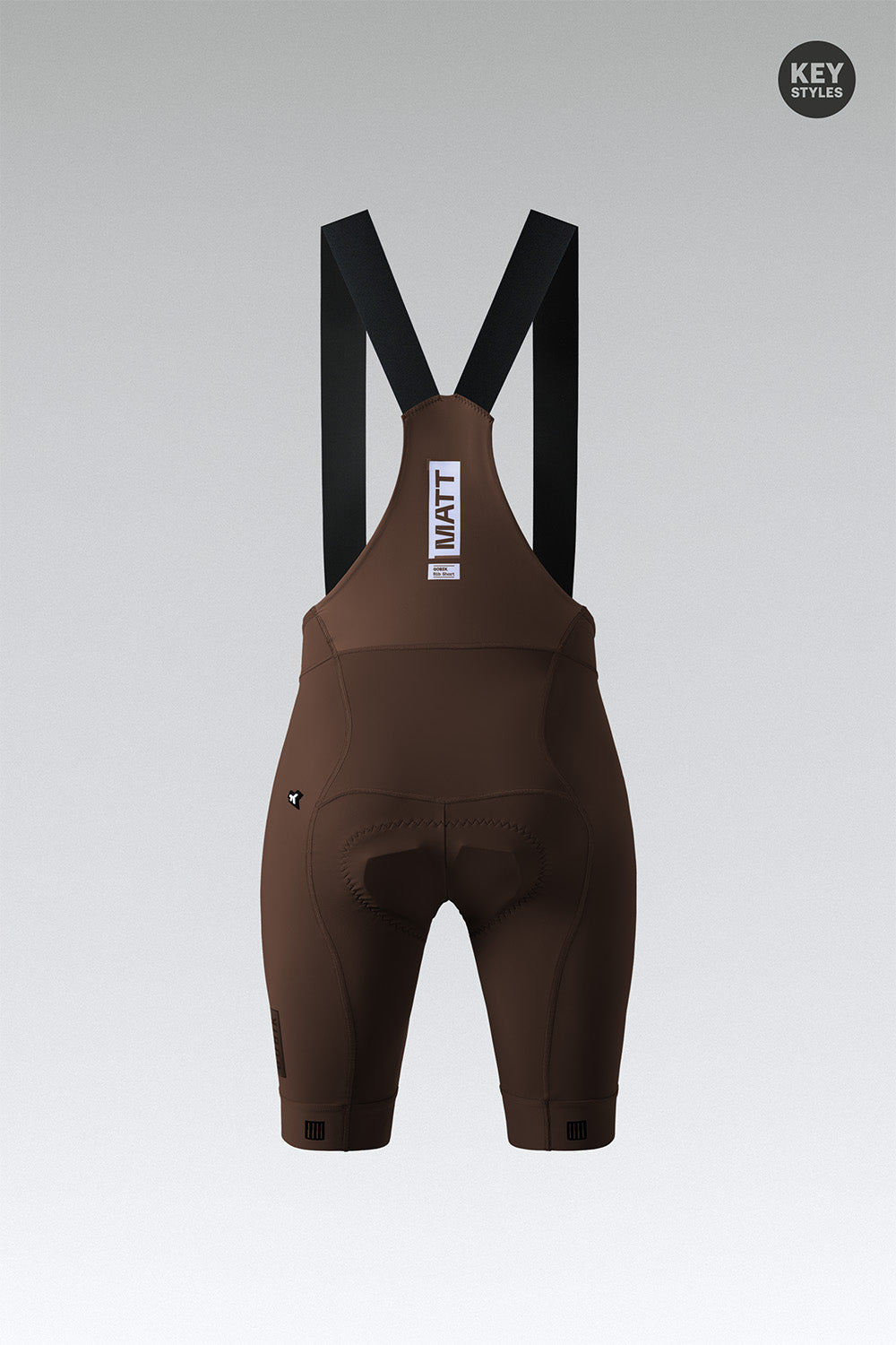 BIB SHORTS MATT 2.0 WOMEN COCOA - K9