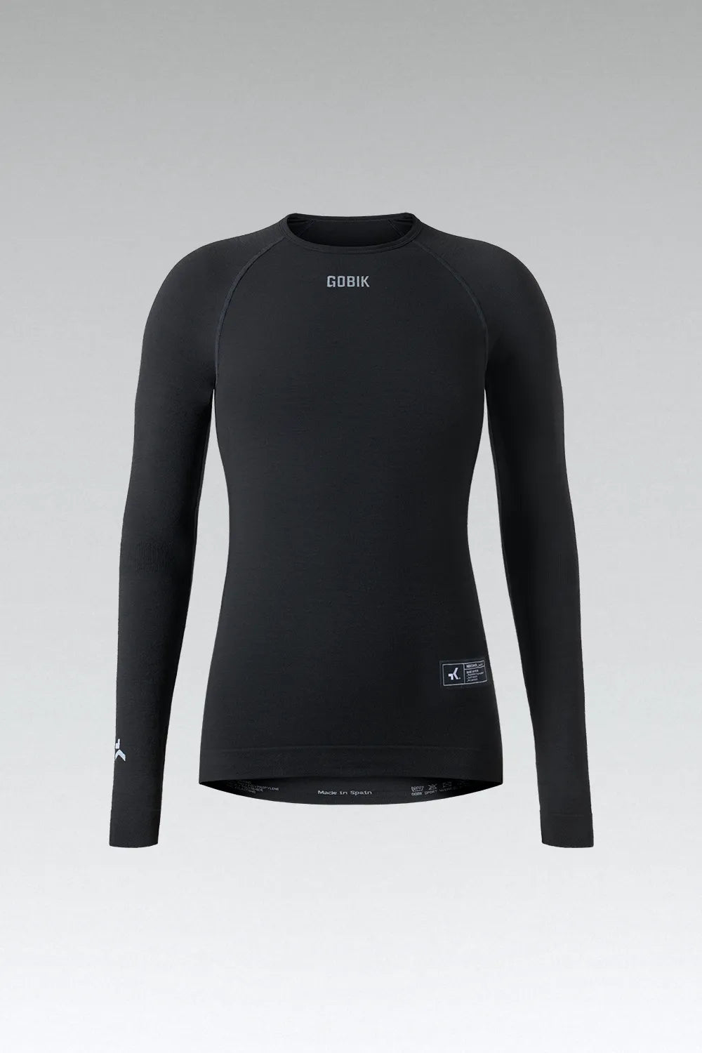 BASE LAYER LONG SLEEVE WINTER MERINO WOMEN COAL