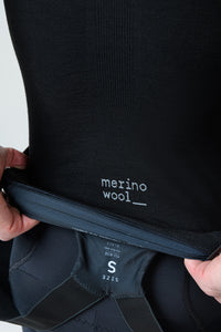 FUNKTIONSUNTERHEMDEN KURZARM WINTER MERINO HERREN COAL 