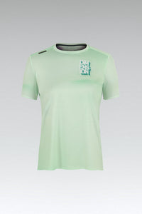 CAMISETA MANGA CORTA TECH MUJER HINT GREEN