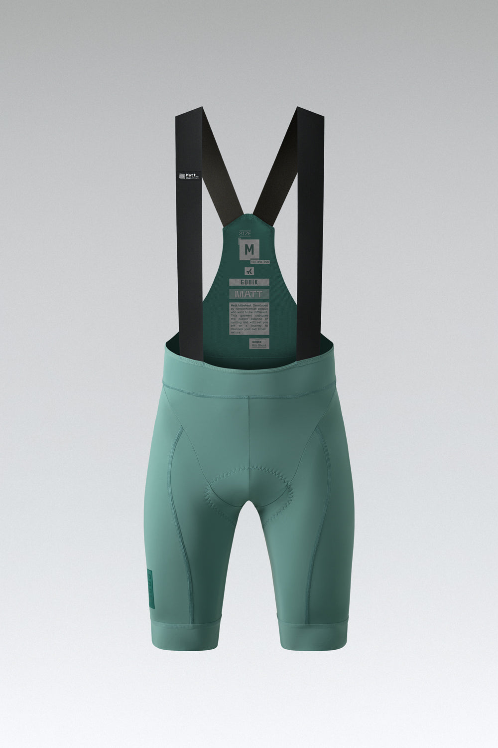 Transition Contrast Waist Cycling Shorts in Green