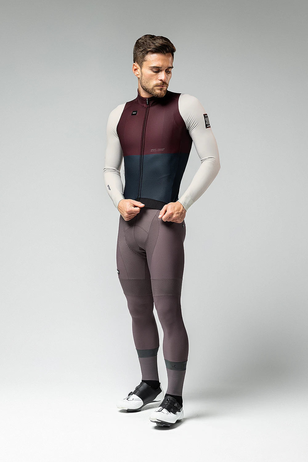 Maillot MANCHES LONGUES HYDER HOMME MERLOT