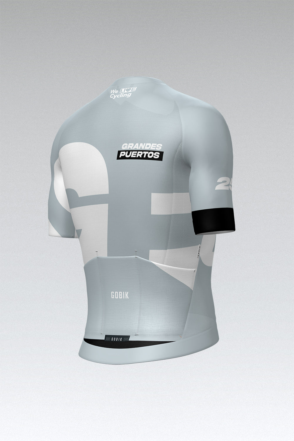 MAILLOT MANGA CORTA CX PRO 4.0 UNISEX GRANDES PUERTOS 25 GRIS