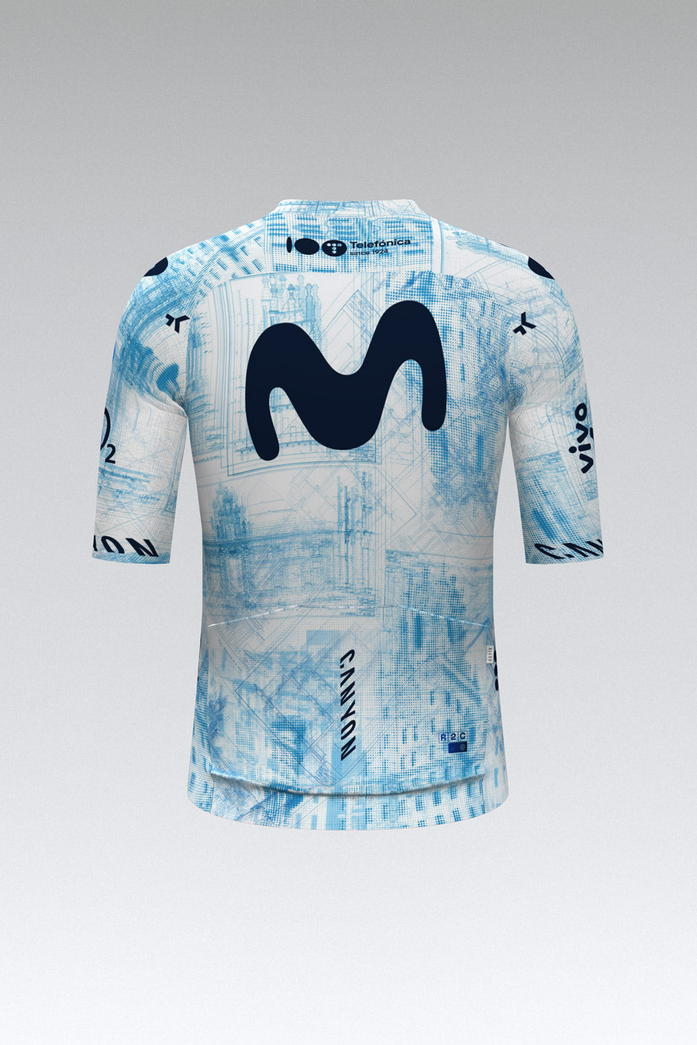 MAGLIA MANICA CORTA INFINITY UOMO MOVISTAR TEAM CENTURY 24