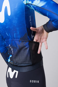 MAGLIA MANICA LUNGA HYDER UOMO MOVISTAR TEAM 24 