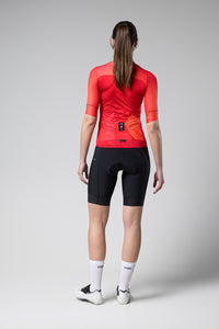 MAILLOT MANGA CORTA CARRERA 2.0 UNISEX CHERRY
