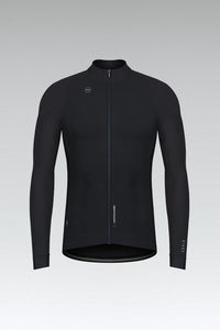 MAILLOT MANGA LARGA PACER SOLID HOMBRE JET BLACK