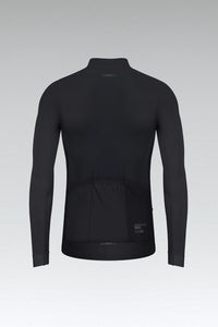 MAILLOT MANGA LARGA PACER SOLID HOMBRE JET BLACK