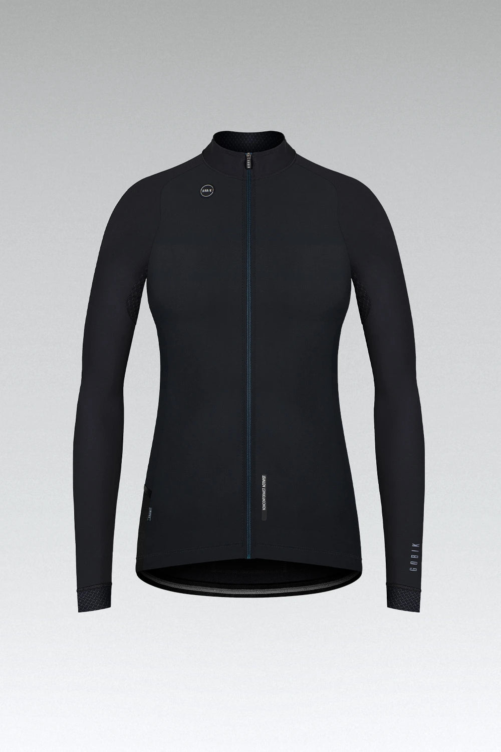 MAGLIA VITE LUNGHE PACER SOLID DONNA JET BLACK