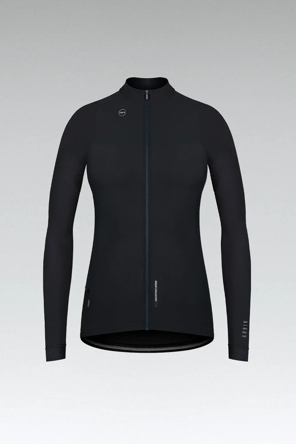 LONG SLEEVE JERSEY PACER SOLID WOMEN JET BLACK