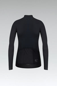LANGARMTRIKOT PACER SOLID DAMEN JET BLACK 