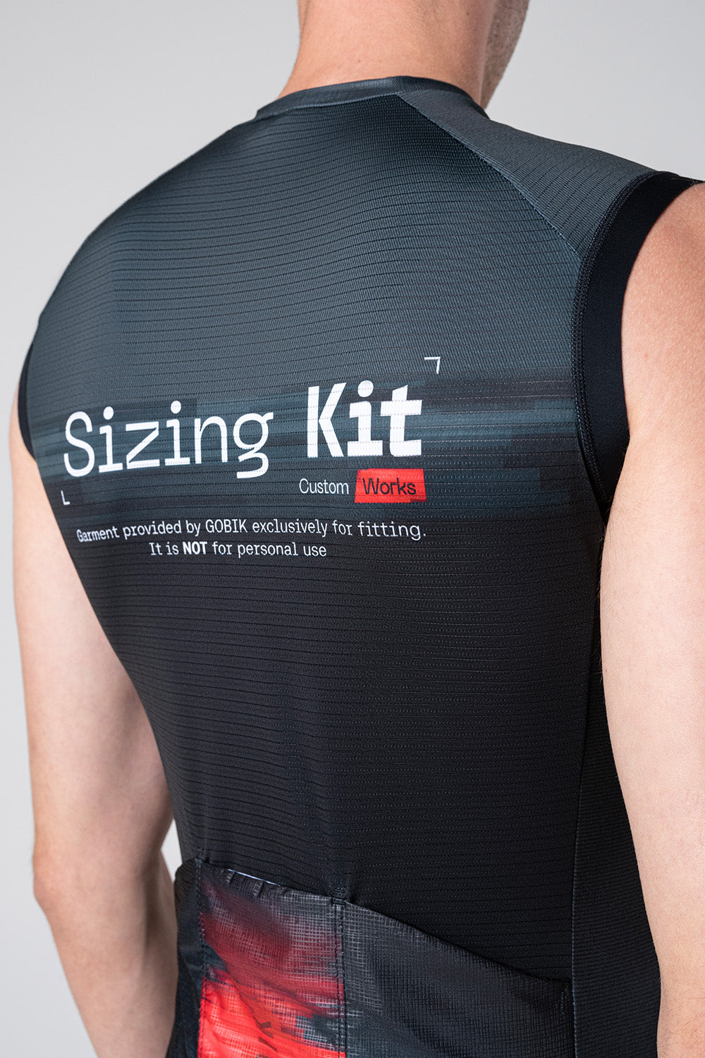 RADTRIKOT ÄRMELLOS ROCKET HERREN CUSTOM 