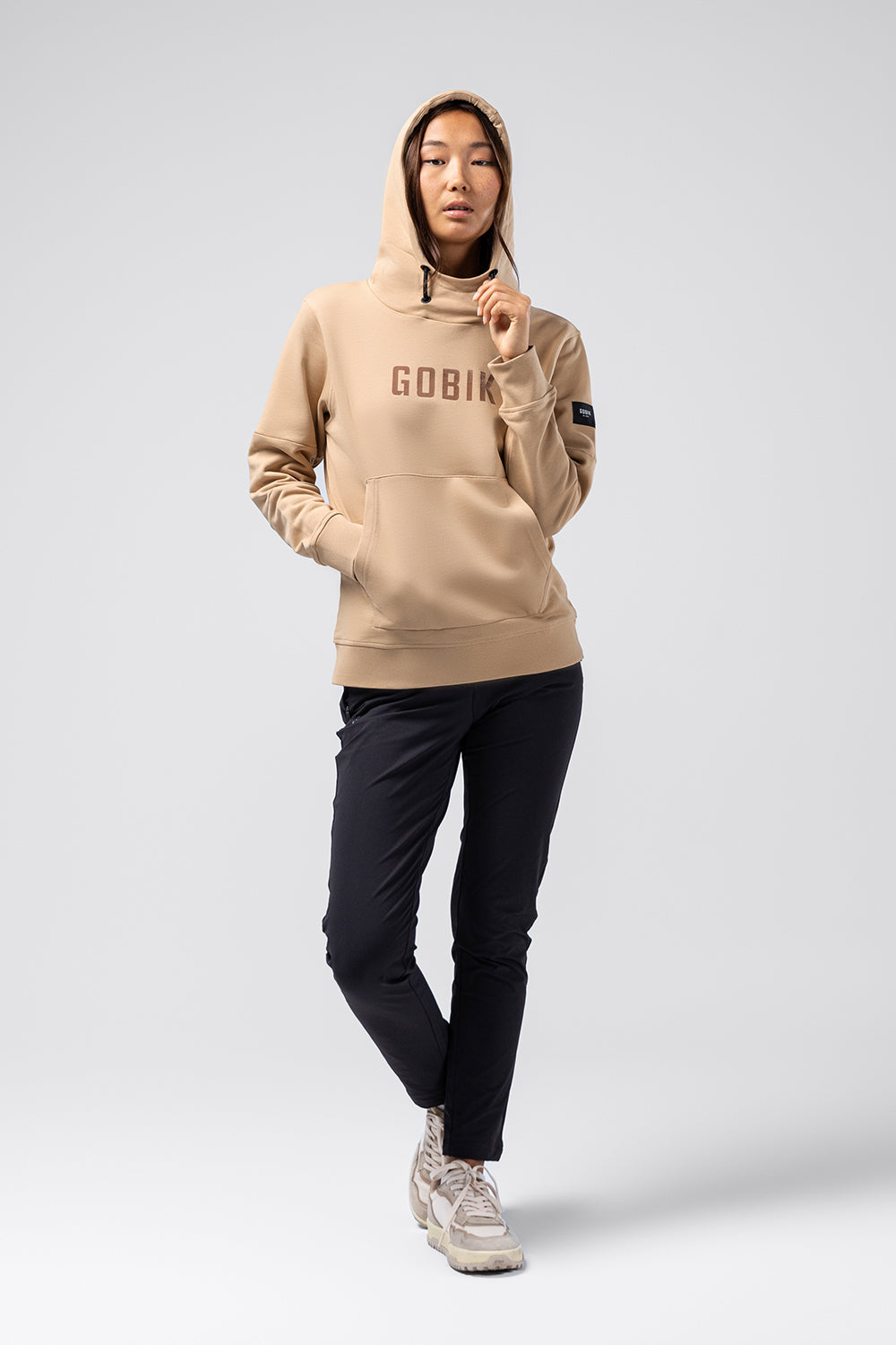 HOODED SWEATSHIRT TRAILBLAZE WOMEN CARTOUCHE 