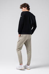 SWEATSHIRT HOVER UNISEX BLACK 