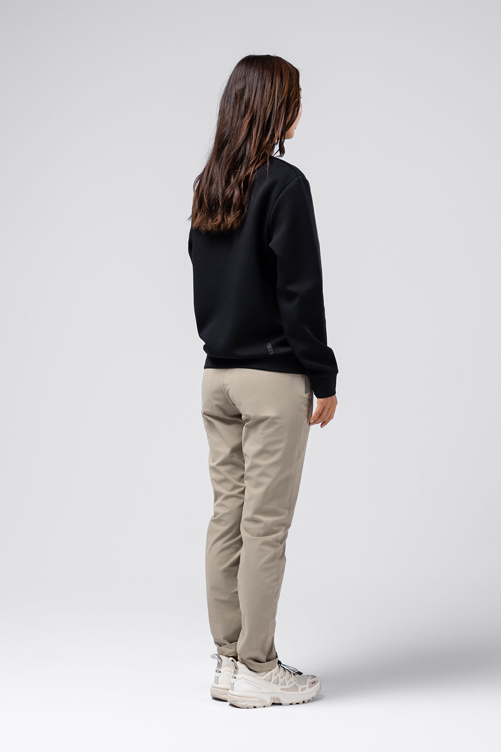 SWEATSHIRT HOVER UNISEX BLACK 