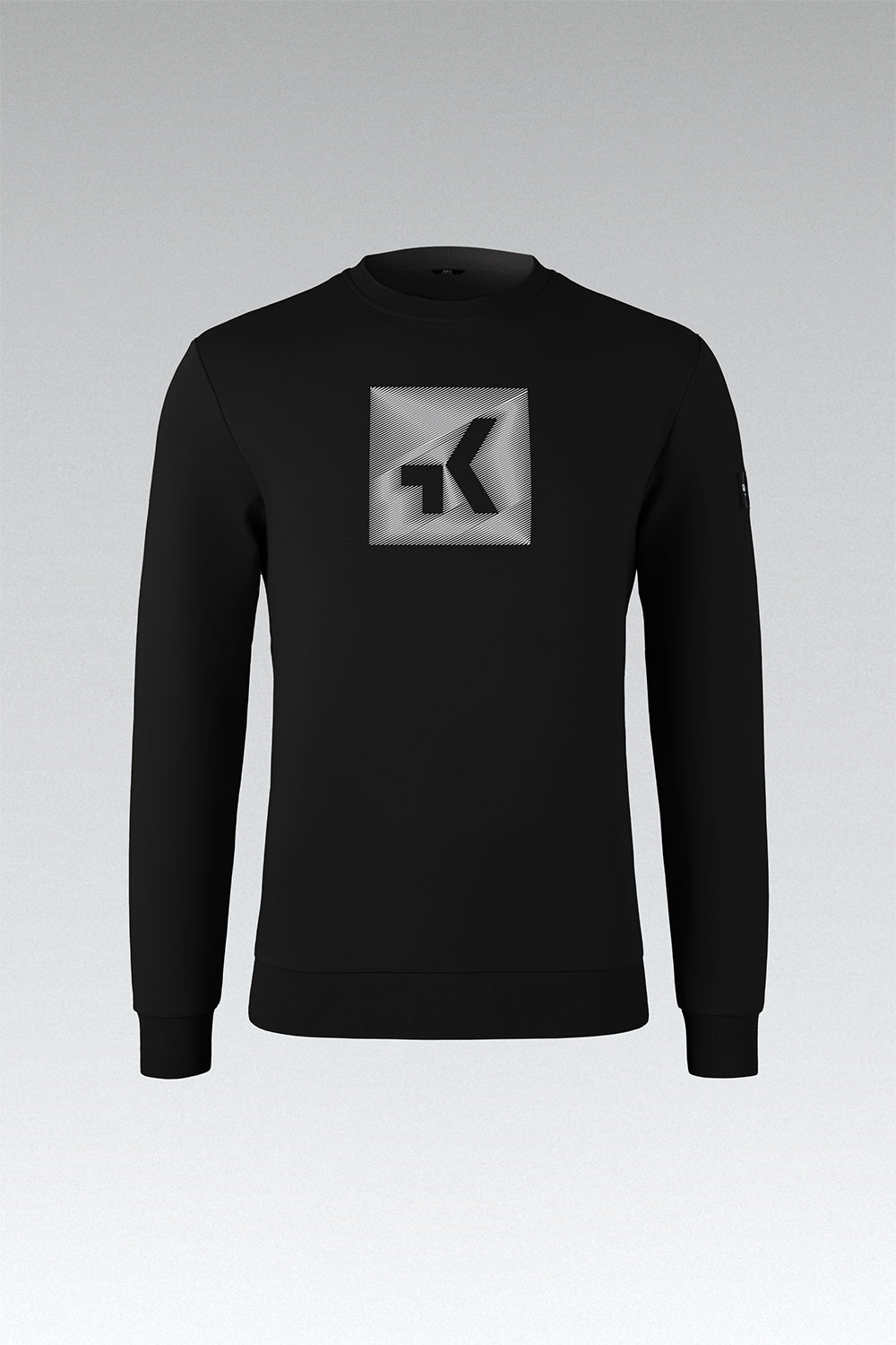 SWEATSHIRT HOVER UNISEX BLACK 