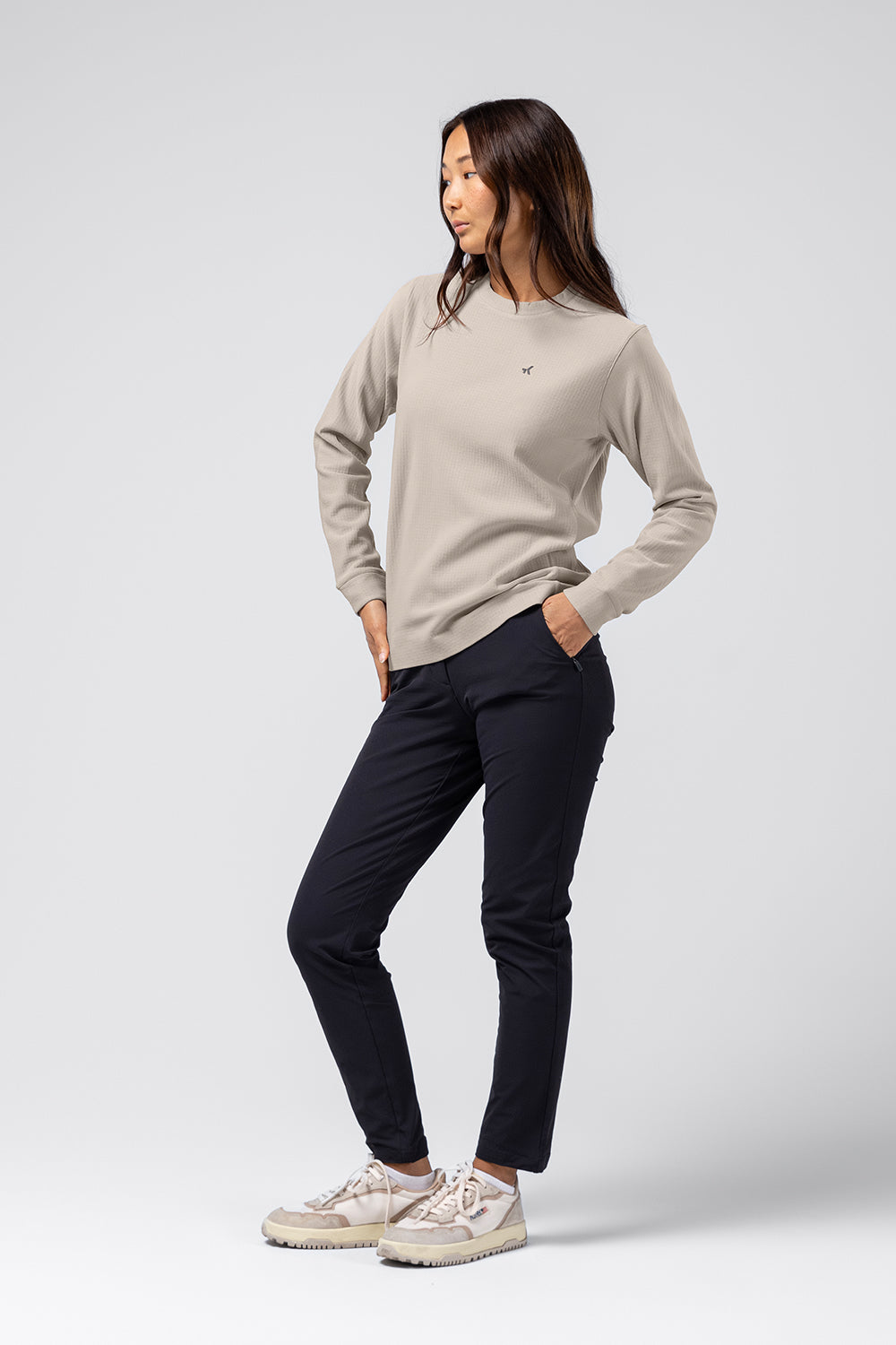 SWEATSHIRT POLARTEC AIRPEAK UNISEX SPRAY GREEN 