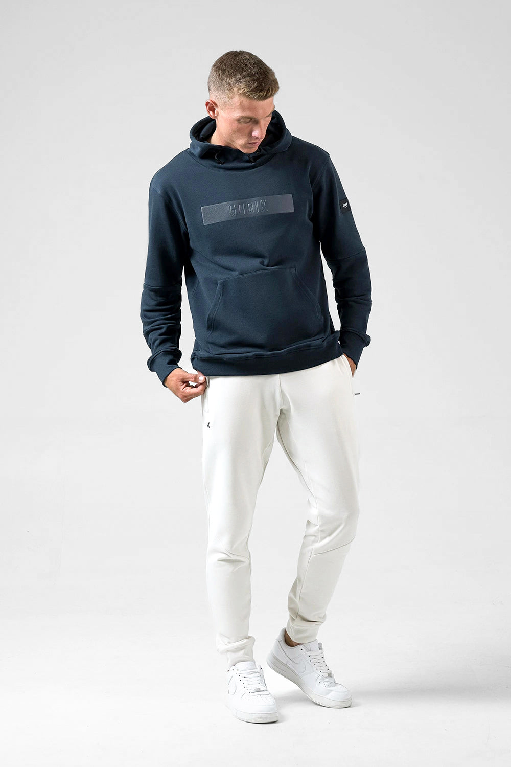 SWEAT À CAPUCHE TRAILBLAZE HOMME CROSSBAR ULTRABLUE