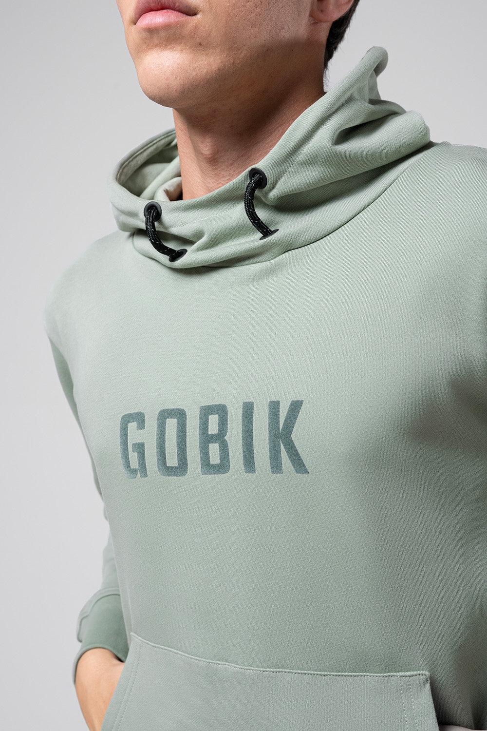 HOODED SWEATSHIRT TRAILBLAZE MEN ICEBERG GREEN